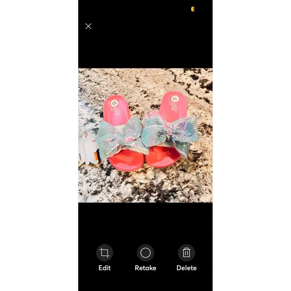Jojo Siwa Slide Sandals size Medium